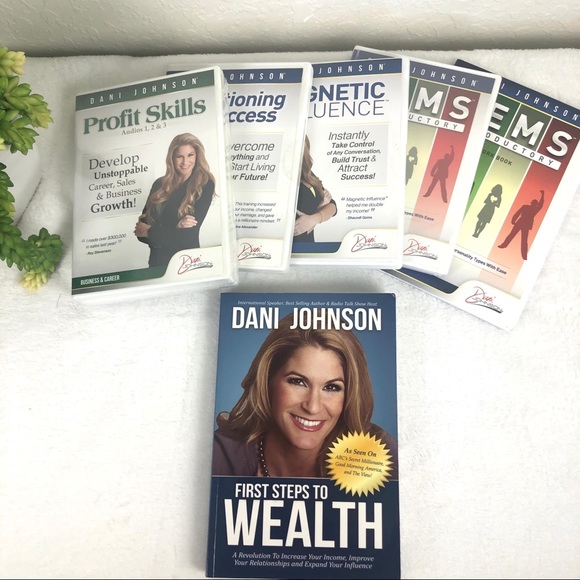 Other - New Dani Johnson 1st Steps to Wealth DVD/Book Set